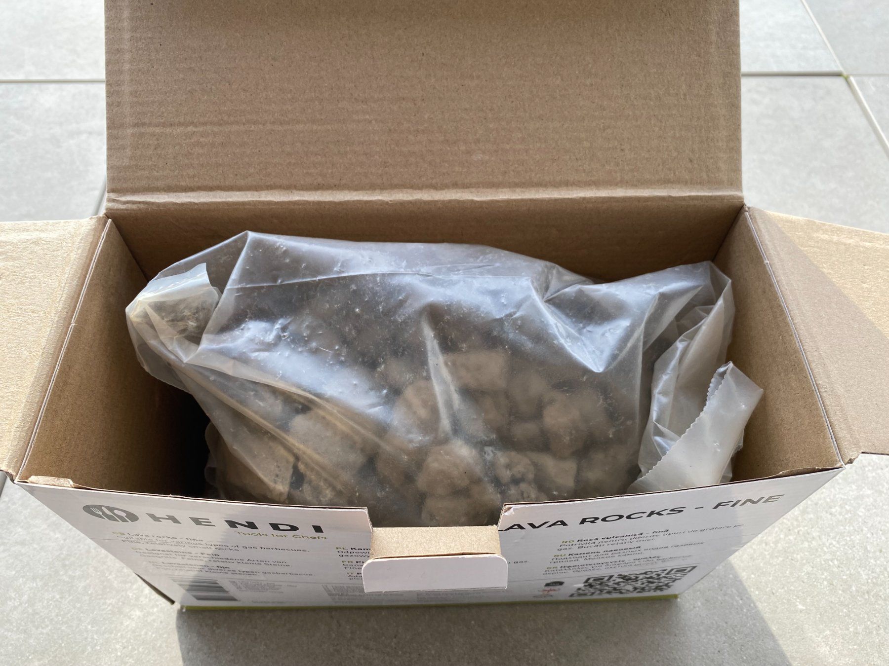 Minerali & Pietre curative: HENDI Lavasteine fein - 3 kg – Nuovo e nell'imballaggio originale da Nottwil venduto da Nofear 3