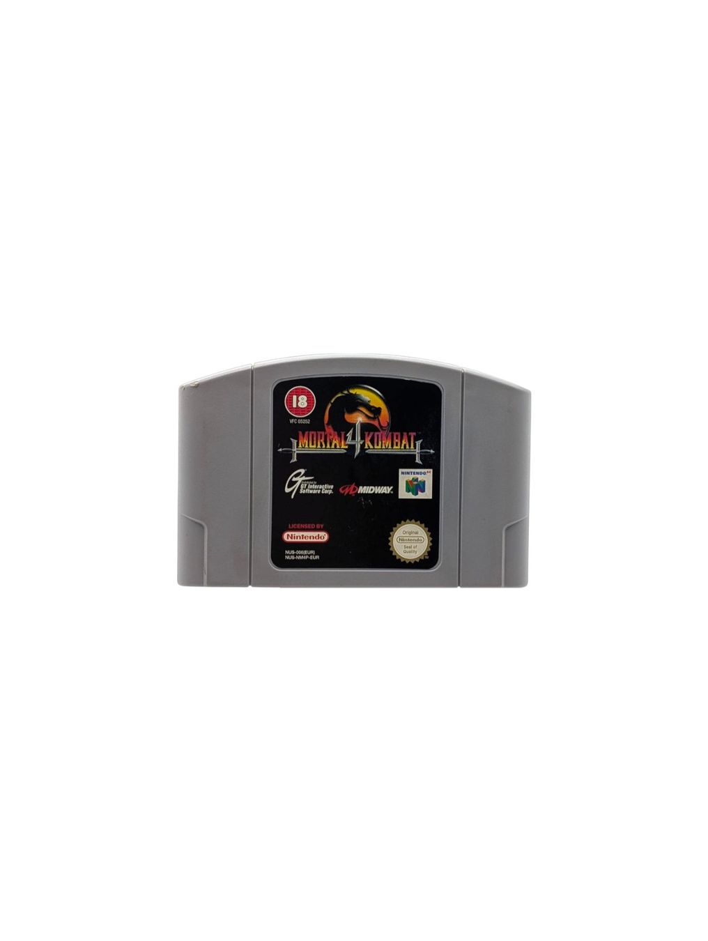 Nintendo Giochi: Mortal Kombat 4 Nintendo 64 (N64) – Usato da Domat/Ems venduto da IsseldorsShop
