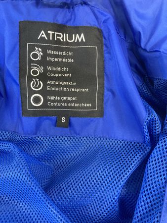 ATRIUM Regenjacke wasserdicht Gr. S für Frühling/Sommer, Bla