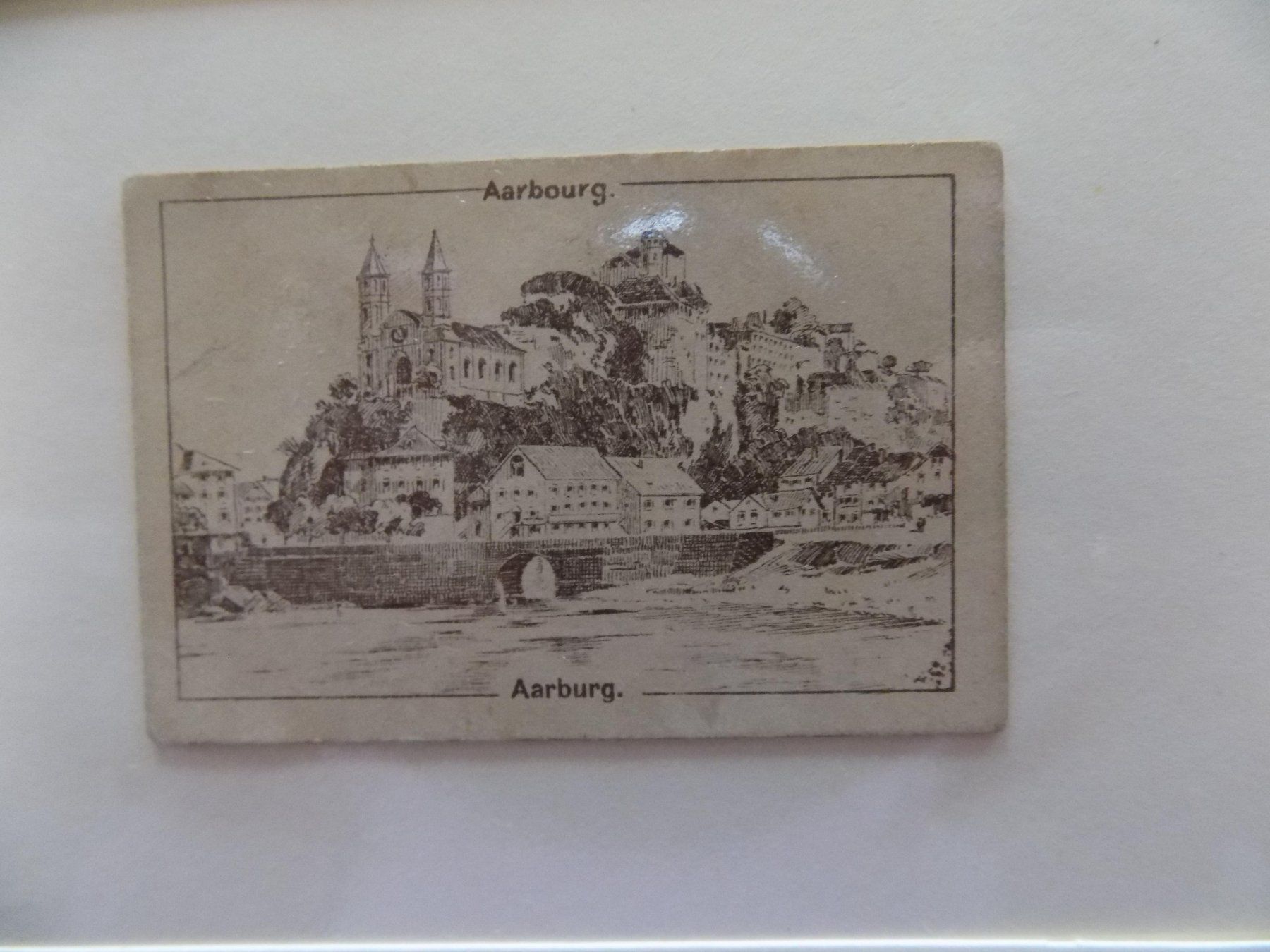 Stiche: Aarburg um 1890 – Gebraucht aus Risch von Antikfee 2