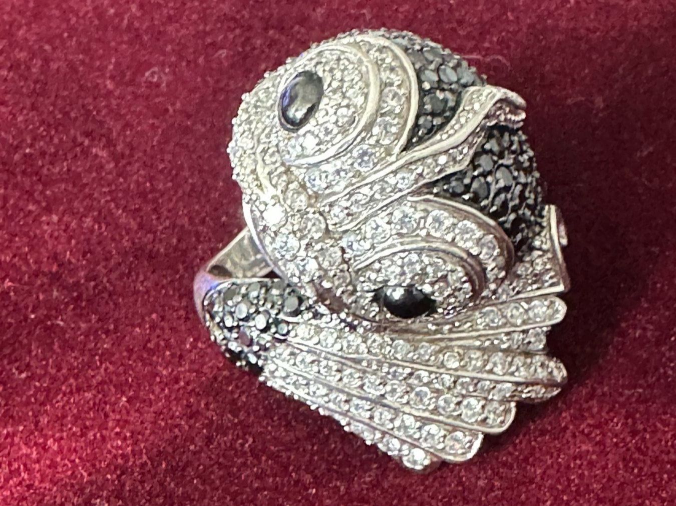 Ringe: Ultima Edizione Wunderschöner, schwerer Ring 925er Silber – Gebraucht aus Genève von Mycollection 2