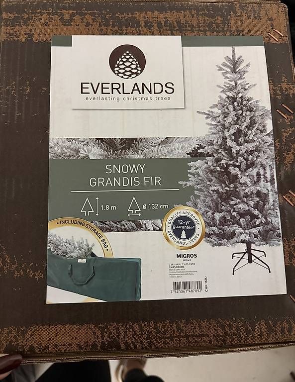 Migros Tutte le decorazioni: Weihnachtsbaum 180 mit Schnee NEU – Nuovo e nell'imballaggio originale da oensingen venduto da df1988 2