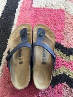 Birkenstock Zehentrenner Gizeh dunkelblau Grösse 43