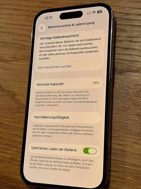 Telefoni cellulari / Smartphones: iPhone 14 Pro Apple Gold Handy – Usato da Zürich venduto da SebKat 3