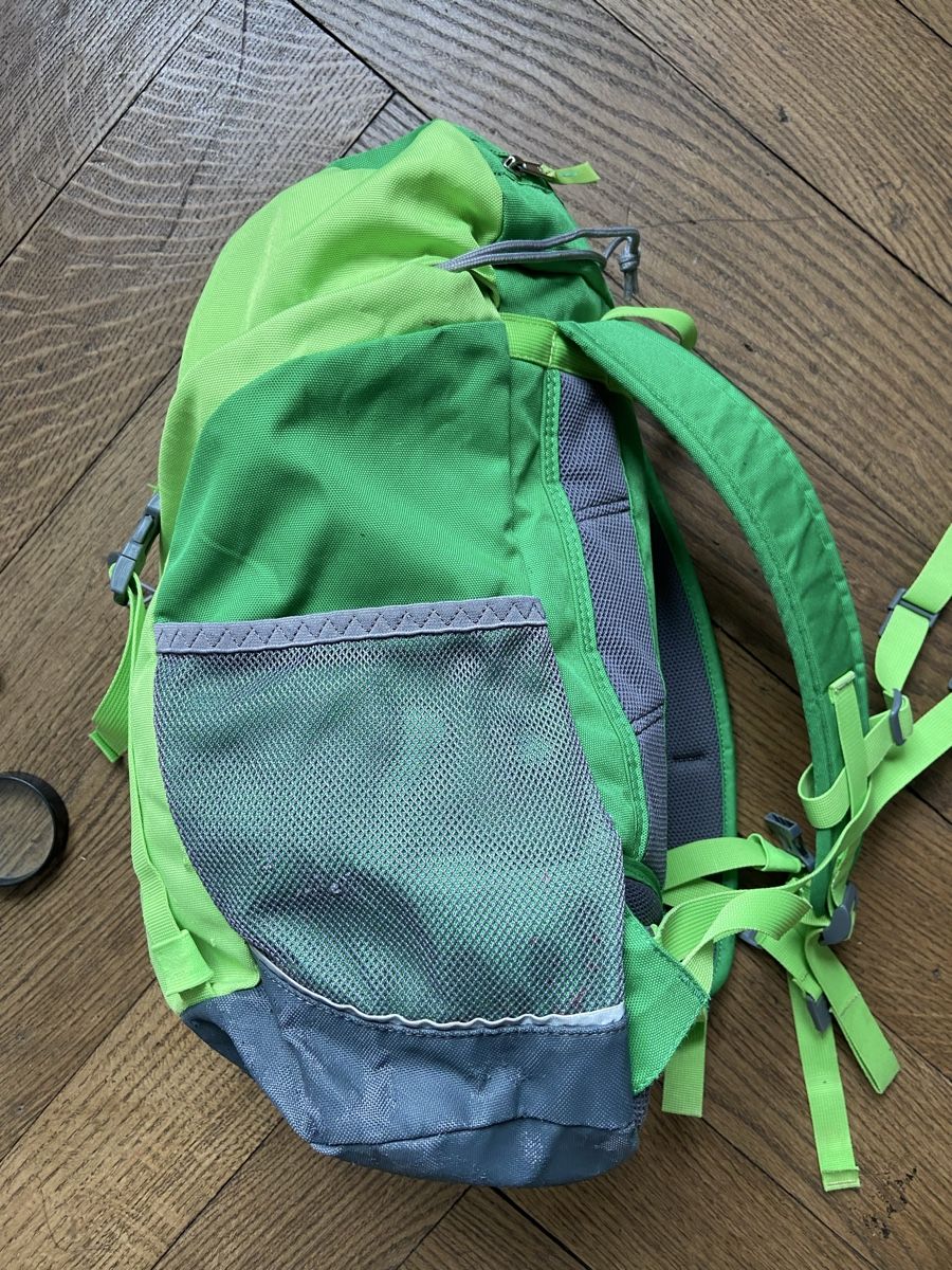 Vaude Borse & Zaini: Vaude Puck 14 Kinderrucksack, Grün – Usato da Basel venduto da clara16 7