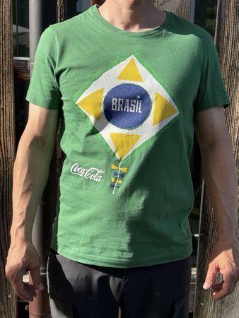 T-Shirt “Brazil” von Coke, Gr. S