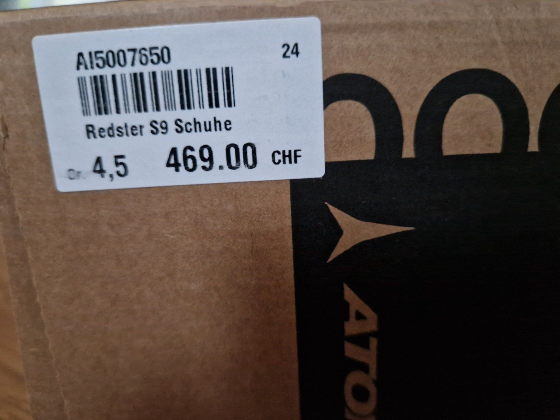 Scarpe da uomo: Atomic Redster S9 Skatingschuhe, Neu – Nuovo e nell'imballaggio originale da Hitzkirch venduto da h_z_hrx6 5