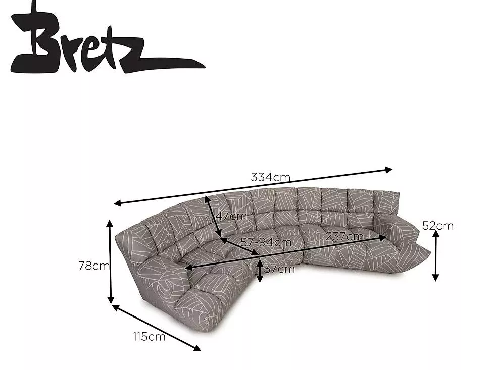 Divani: Sofa Bretz Cloud 7 echt Leder – Usato da Soyhieres venduto da chatons 4