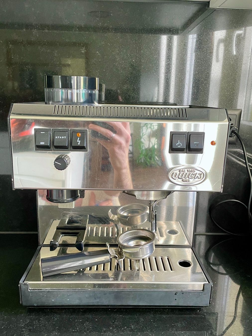 Quick Mill Macchine per caffè & Macchine per espresso: Quick Mill 02385 Espressomaschine und Kafeemühle – Usato da Basel venduto da ece2108 4