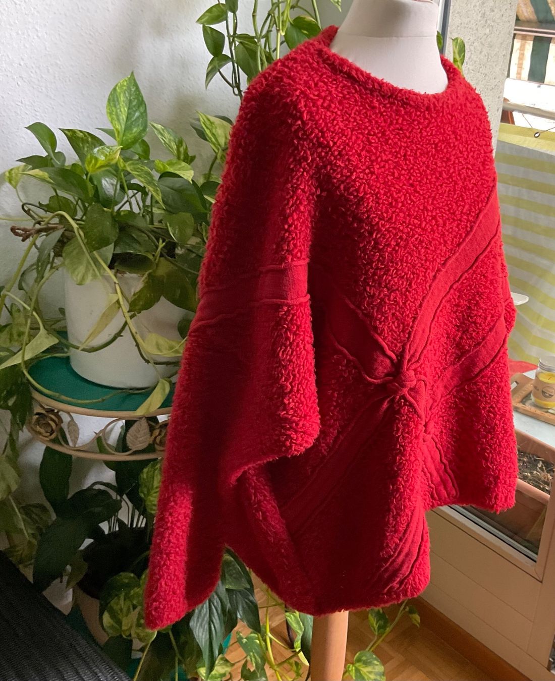 Pulls & Sweat-shirts: Sublime Pullover orange BARBARA SPEER laine Mérinos oversize – D'occasion à Genève par Mazelyne 3