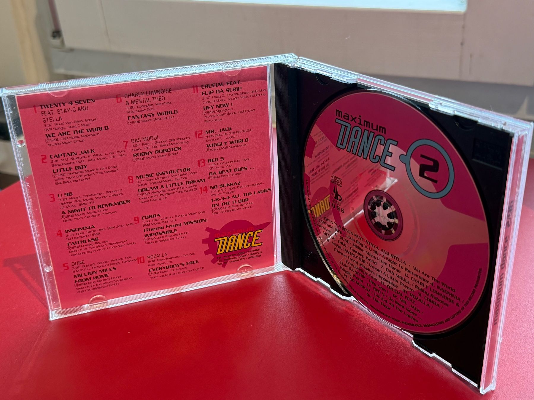 CD: Maximum Dance 2/96 - HB22A – Usato da Küsnacht ZH venduto da hardrock.earth 2