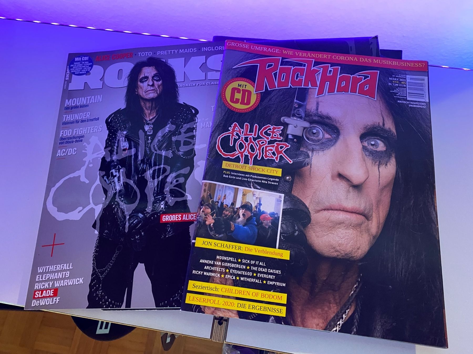 Riviste & Magazine: Alice Cooper Hefte, Notenbuch, Calender – Usato da Basel venduto da VinylLover68 4