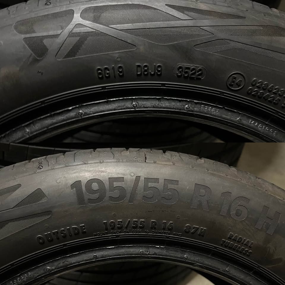 Continental Pneumatici & Ruote complete: 195/55R16 87H Continental EcoContact 6 – Usato da Füllinsdorf venduto da pne_898y 4