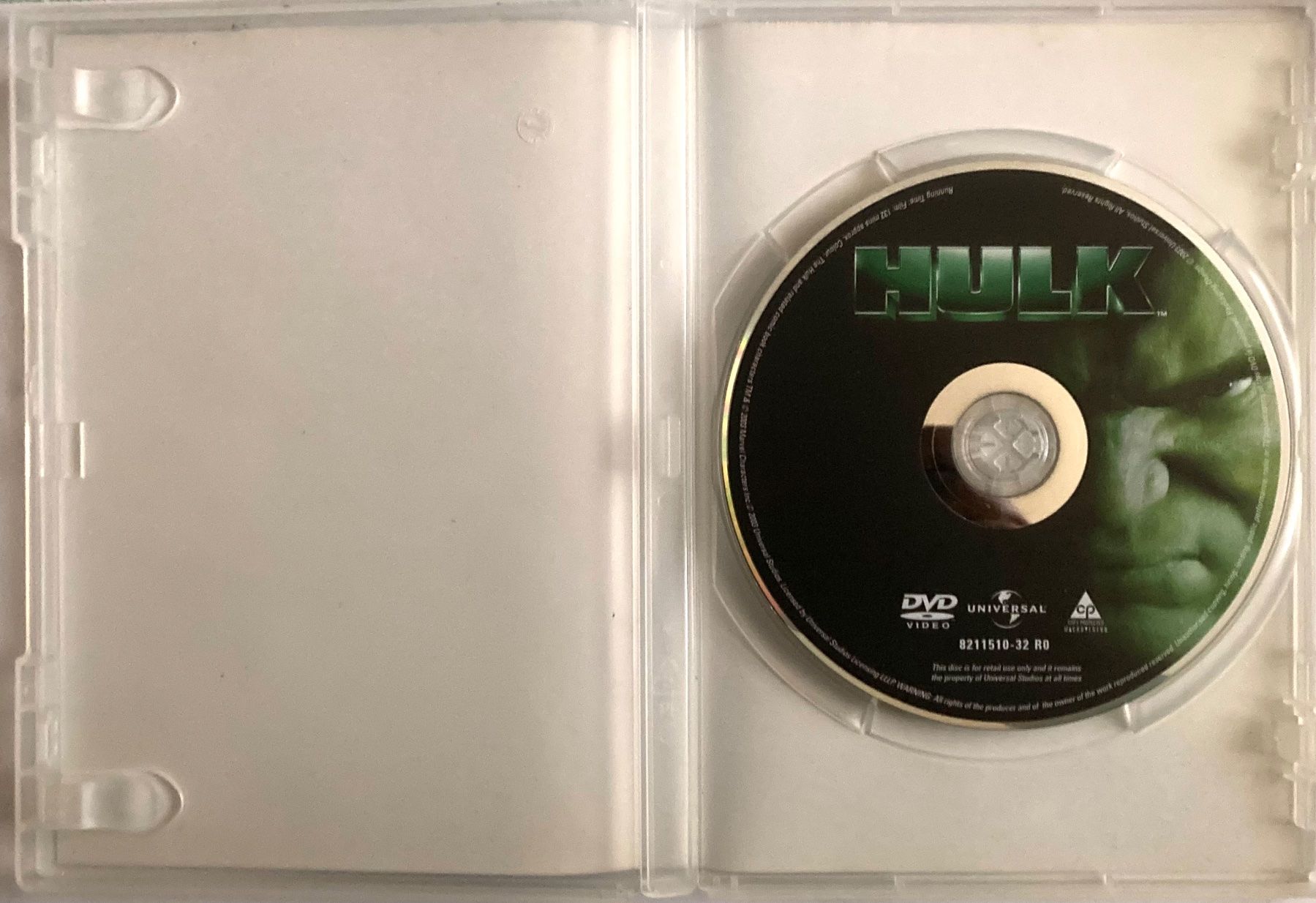 Tutti i DVDs: HULK – Usato da Poliez-Pittet venduto da Newtown-Records 2