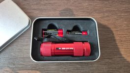 SBB Taschenlampe, Rot, Neuwertig & Originalverpackt!