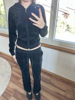 vintage juicy couture FULL tracksuit black  