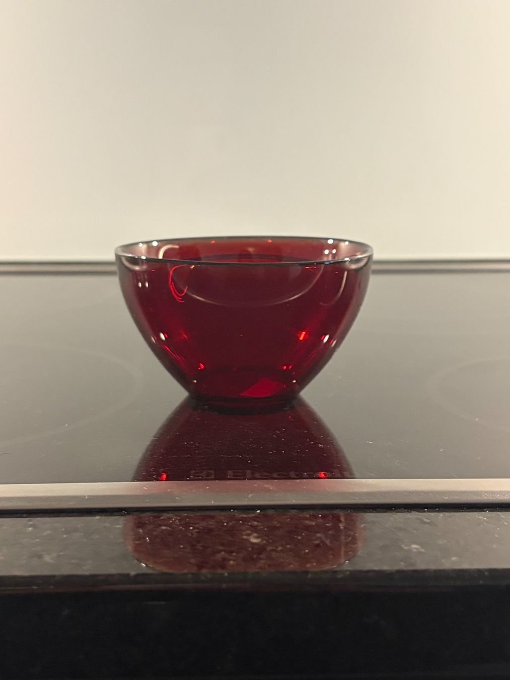 Schälchen Glas rot Orrefors fuga Palmqvist 1953 Schweden (Gebraucht) in ...