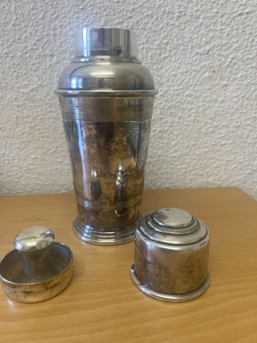 Küchengeräte: Cocktail Shaker versilbert 1930er – Gebraucht aus Zollikon von elm_nrr7 1