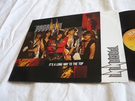 Rare 12" Vinyl 80s Rock - Paganini - its a long way to