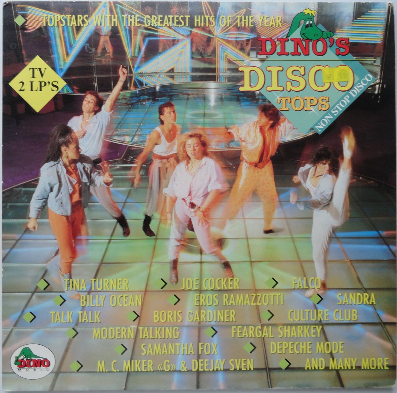 Dischi in vinile: DINO'S DISCO TOPS - Diverse Interpreten (Sampler) – Usato da Neftenbach venduto da Verk13