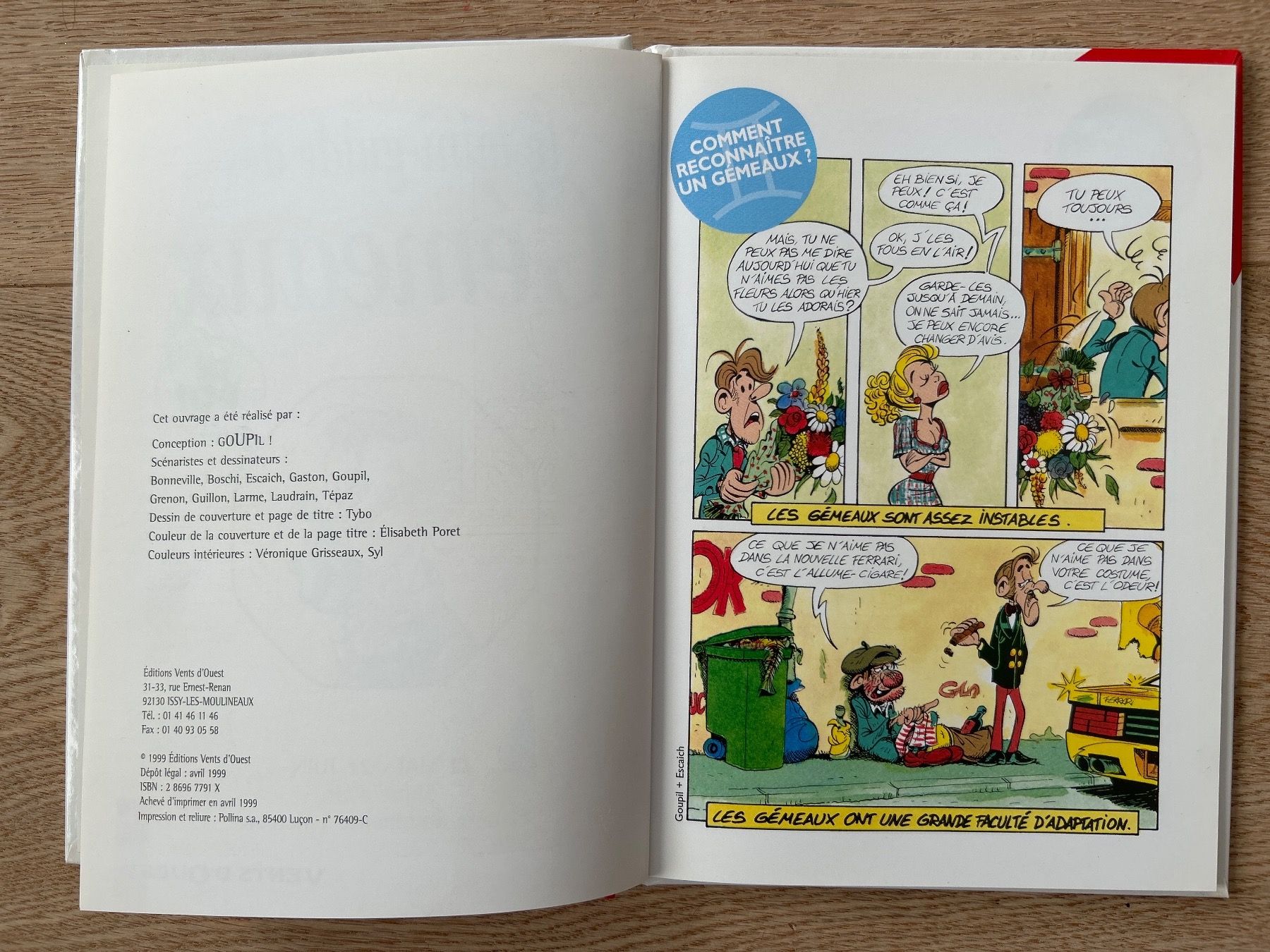 BD: Le mini-guide des Gémeaux en BD – D'occasion à Yens par Chriis 2