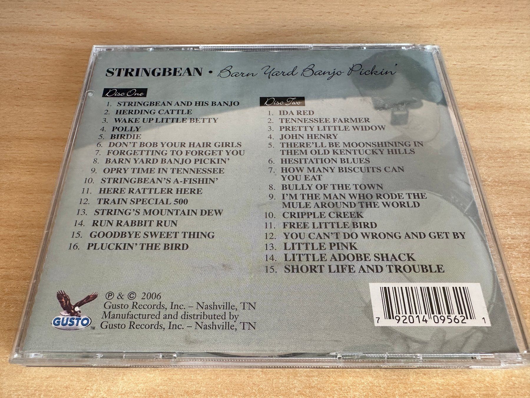 CD: Q5 Stringbean – Barn Yard Banjo Pickin - 2 CD – Usato da Rikon im Tösstal venduto da Alpenmutz 1