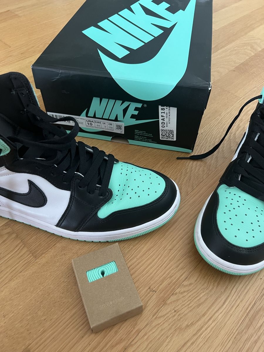 Jordan Scarpe da uomo: Air Jordan 1 Retro Green Glow – Usato da Zürich venduto da JJMM 1