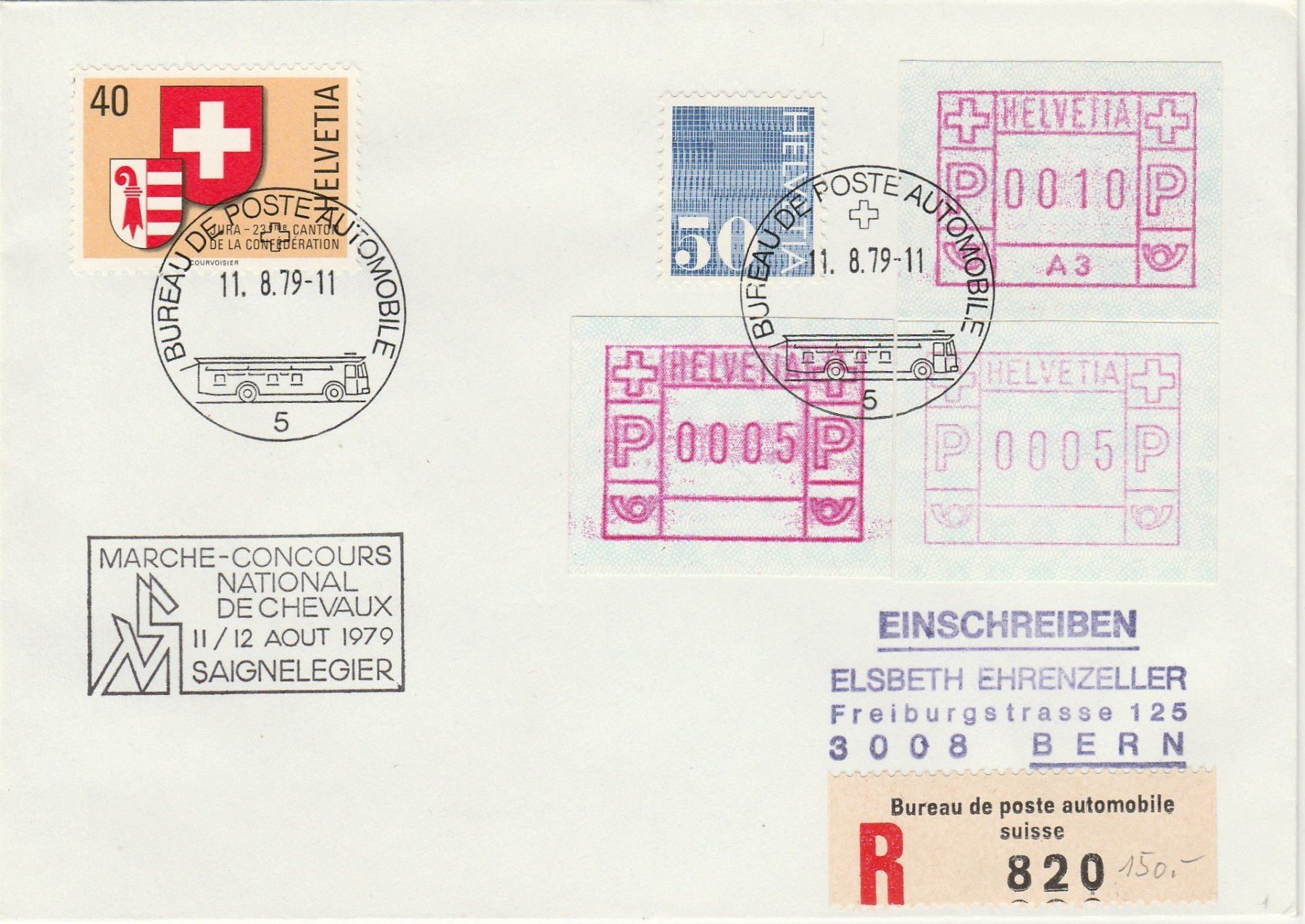 Tutti i francobolli: Super Brief mit A3 – Usato da Oberglatt ZH venduto da Wiedmi6
