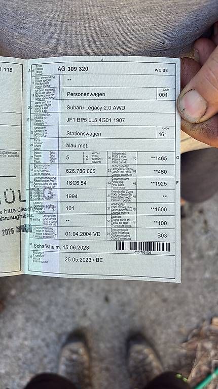 Autos: Subaru legacy  – Gebraucht aus Wynau von lus_h98w 2