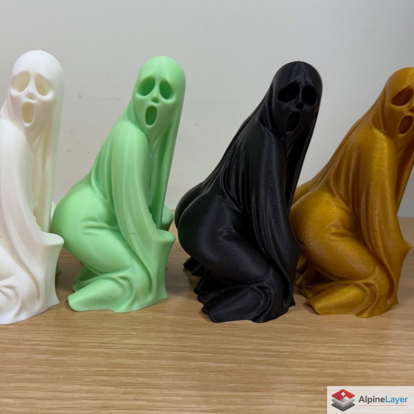 Tutte le decorazioni: Thiccccccc Ghost 3D Printed Figure Desk Decor WHITE VERSION – Nuovo (secondo la descrizione) da Losone venduto da AlpineLayer 1