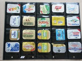 40  verschiedene Butter Deckeli