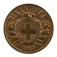 Schweiz / Suisse - 2 Rappen - 1919