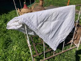 Nappe ancienne Tischdecke antik