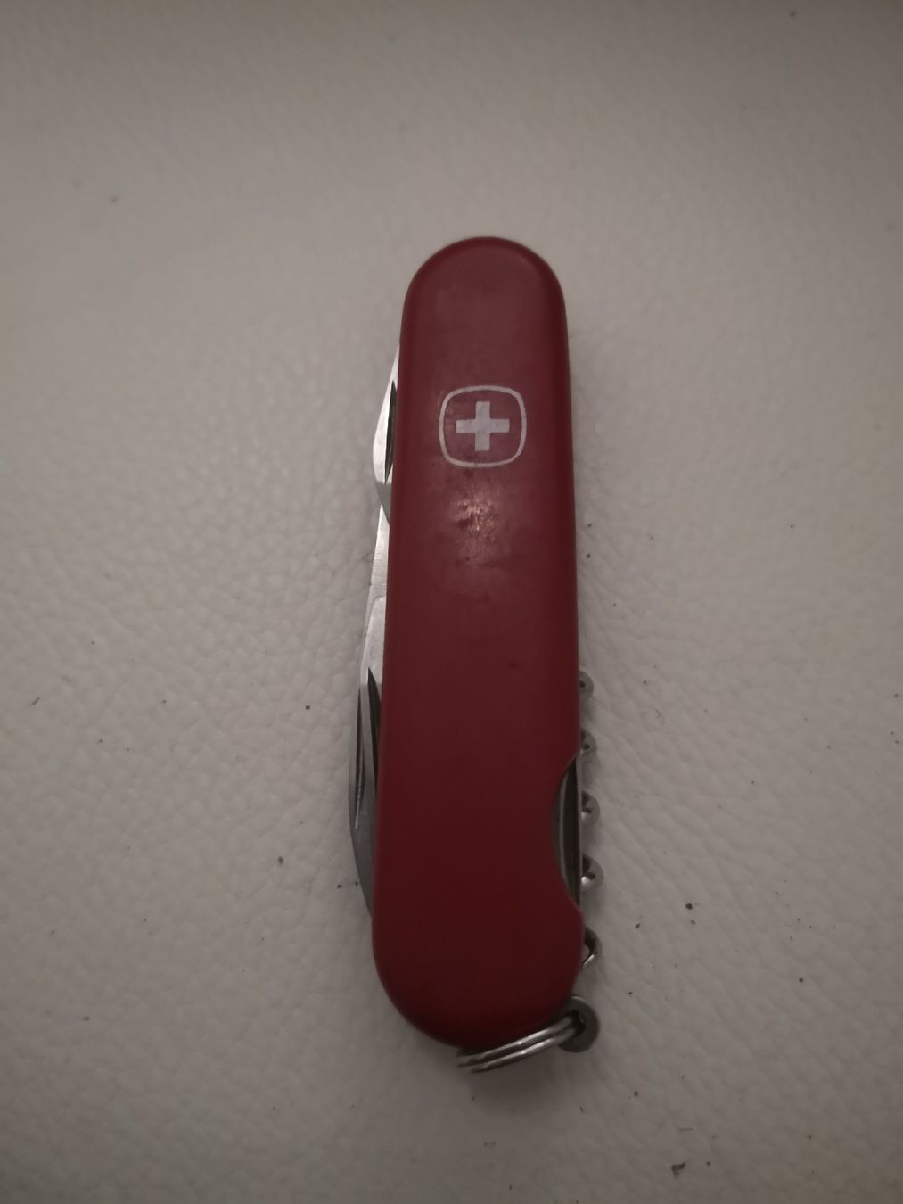 Wenger Coltelli tascabile: Wenger Offiziersmesser, rot, gebraucht – Usato da Belp venduto da mar_76s8 3
