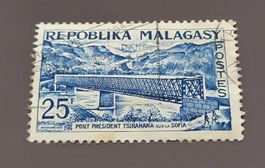 Madagaskar 1962 alte briefmarke