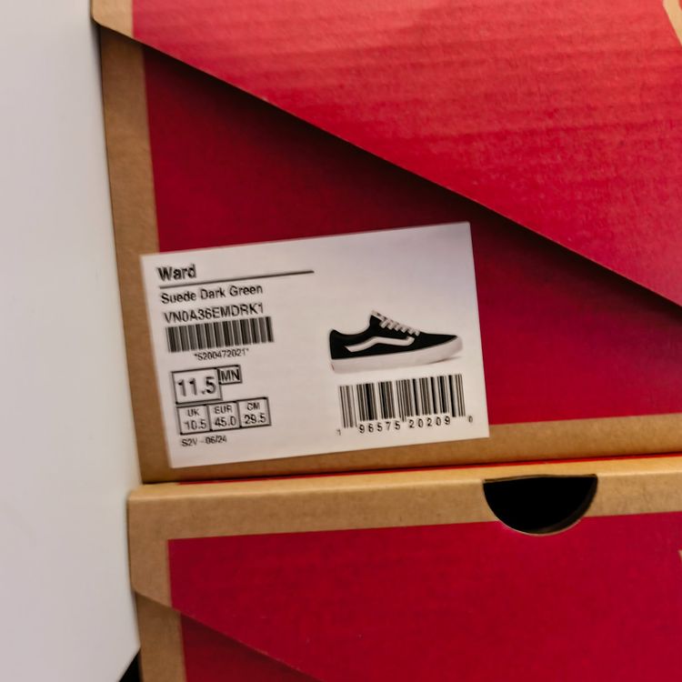 Vans Scarpe da uomo: Vans Ward, US 11.5 EURO 45 – Nuovo e nell'imballaggio originale da Uitikon Waldegg venduto da PJLS1 4