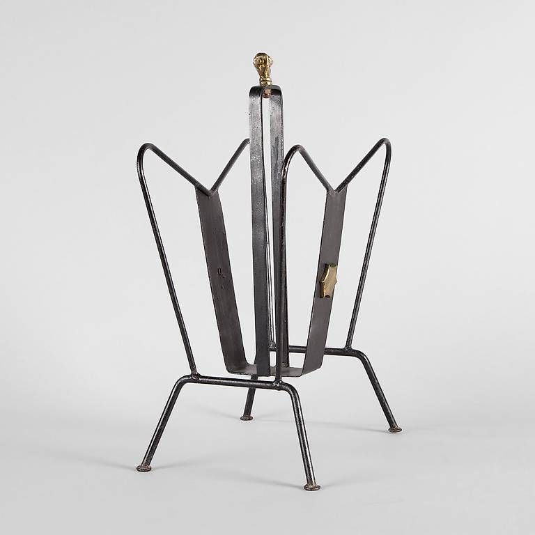 Altro per la casa: Jacques Adnet Zeitschriftenständer – Usato da Winterthur venduto da Art-3000 1