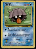 Shellder Fossil 54/62 Pokémon 1999