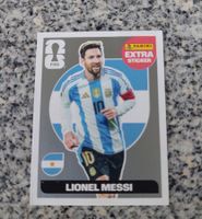 Lionel Messi Extra Sticker Silber