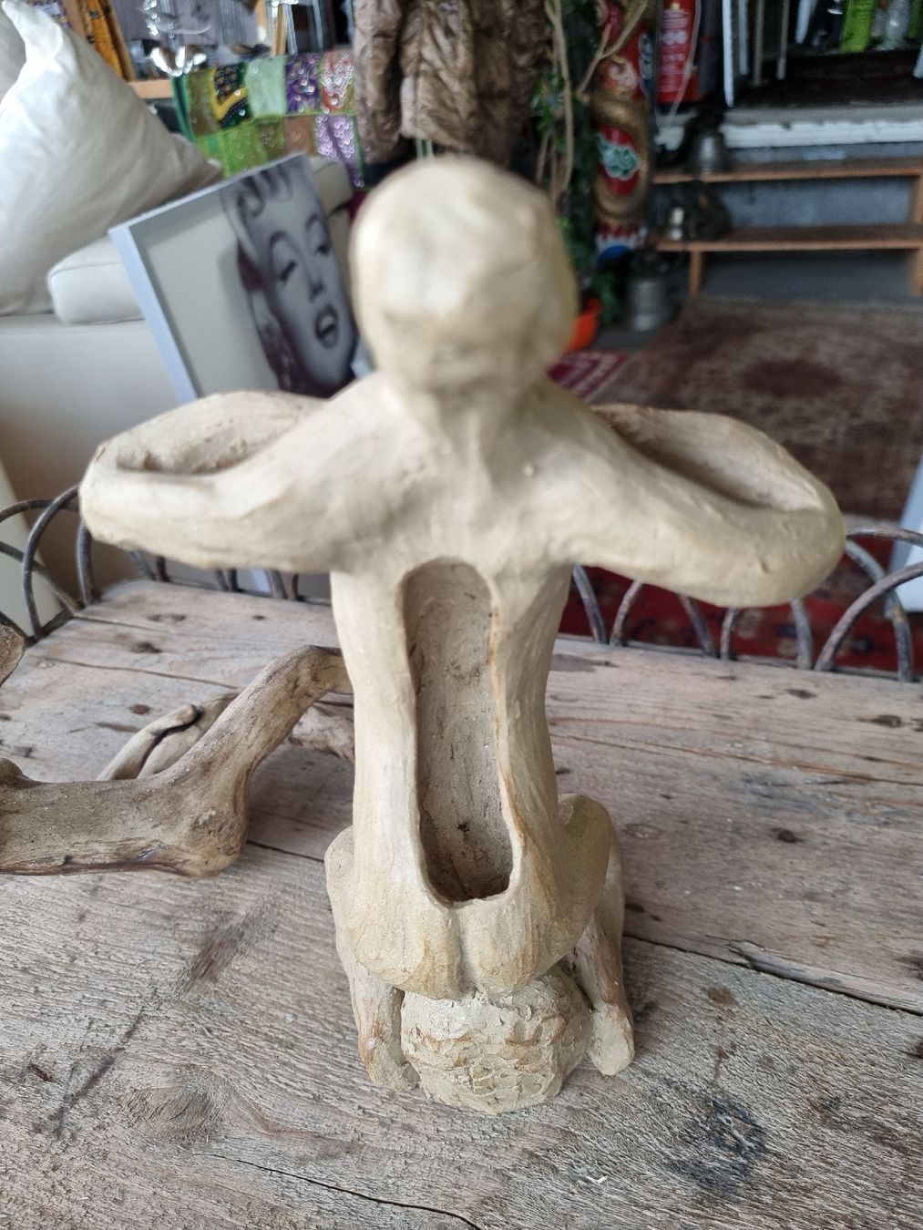 Statuette: Handgemachte Figuren aus Ton  – Usato da Berschis venduto da treedosha01 2