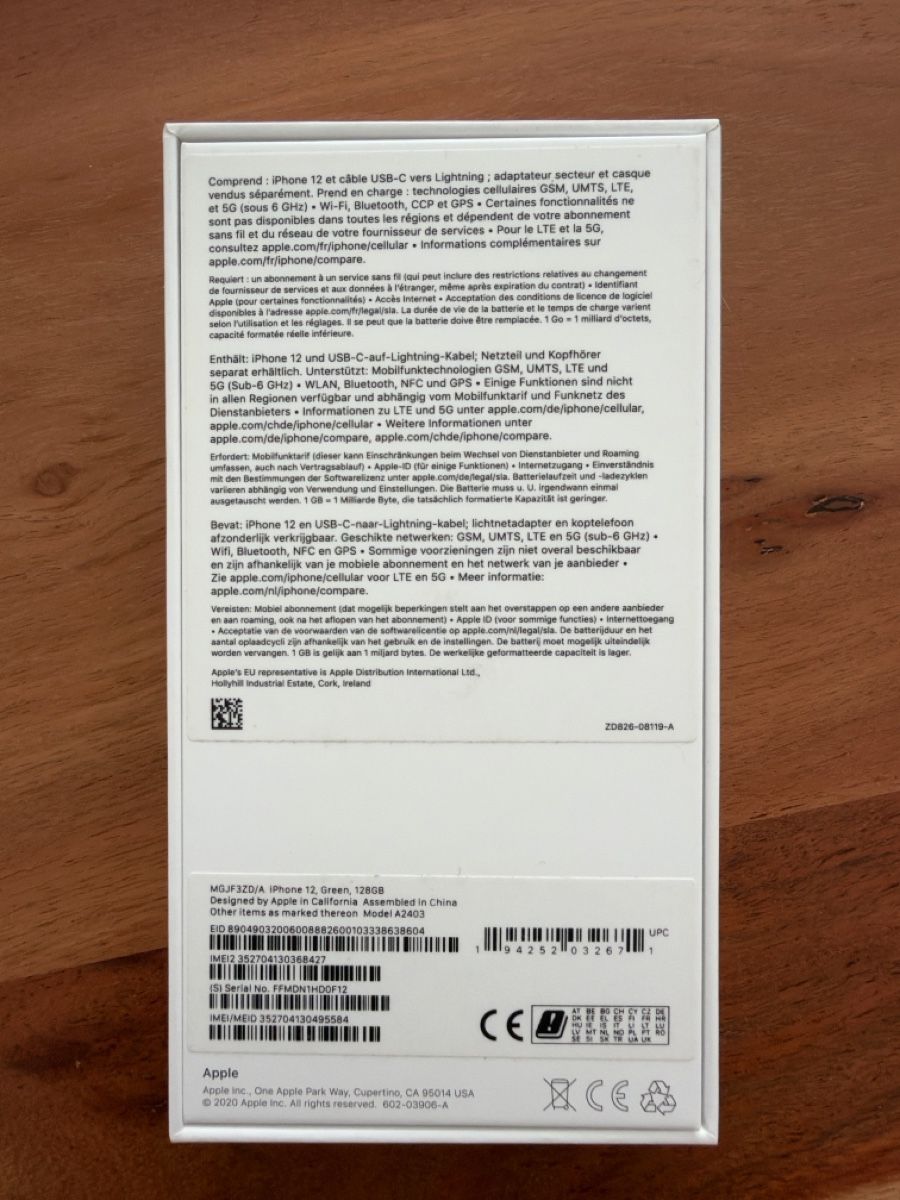 Apple Telefoni cellulari / Smartphones: Apple iPhone 12, grün, 128 GB – Usato da Winterthur venduto da sarasarita 1