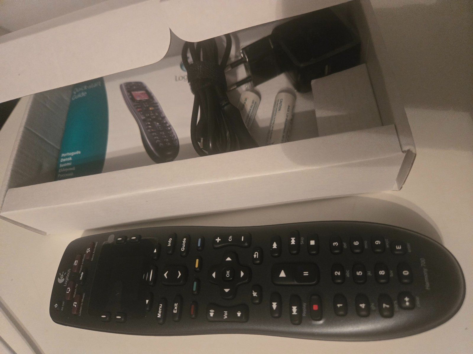 Logitech Fernbedienungen: Fernbedienung Logitech – Neu (gemäss Beschreibung) aus Riedt b. Erlen von 63ak 2