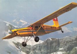 Pilatus turbo PC 6 stans flugzeug