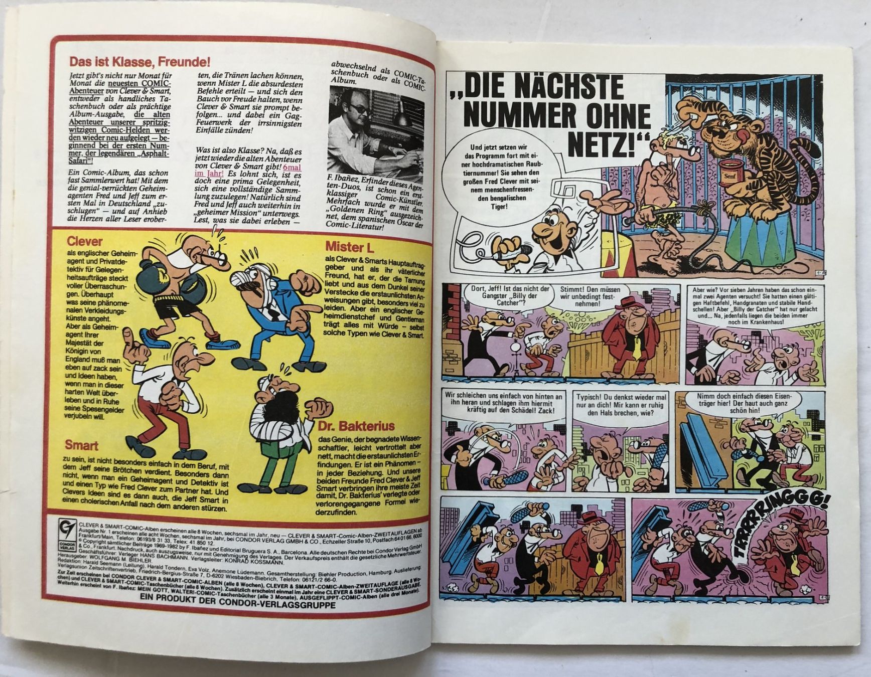 Comics: CLEVER & SMART - Nr.19 - 2.Auflage – Gebraucht aus Schaffhausen von durruti 2