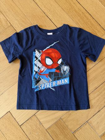 Spiderman T-Shirt, Grösse 110/116, ideales Sommer-Shirt!