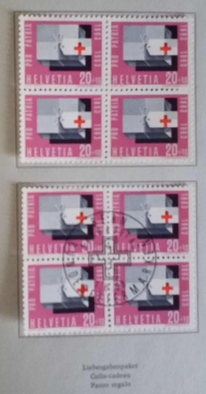 Tutti i francobolli: 1963, Geschenkheft Pro Patria ET, im 4-Block 45.-++ – Nuovo (secondo la descrizione) da Baden venduto da Eggi 5