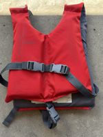 Schwimmweste Kind 50N Grösse 25-40kg rot/grau guter Zustand
