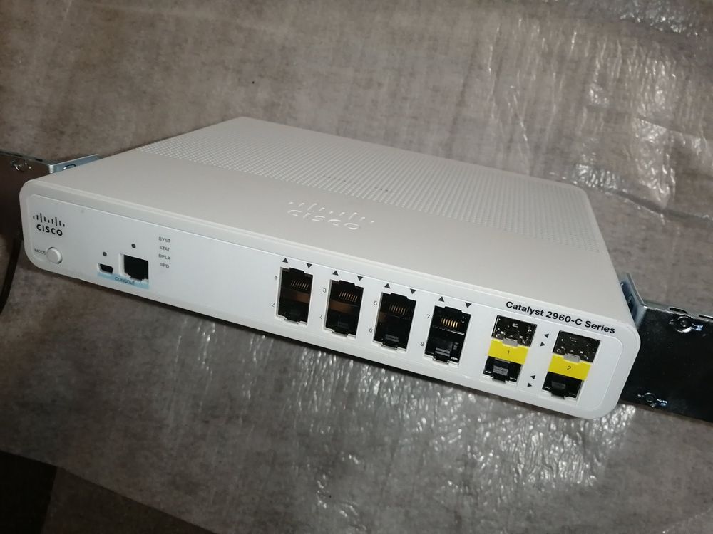 Cisco Catalyst WS C2960C 8TC L commutateur réseau Géré L2