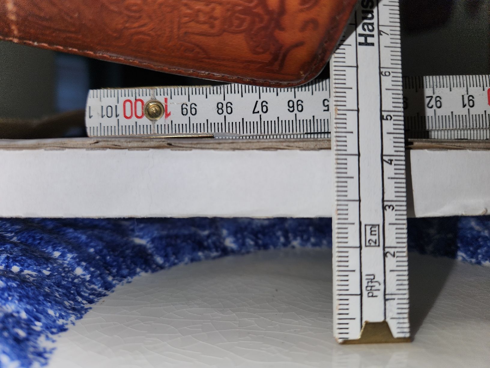 Piatti di portata: Doppelte Keramikschale blau-weiss mit Sommer Design – Usato da Herisau venduto da bin_da 5