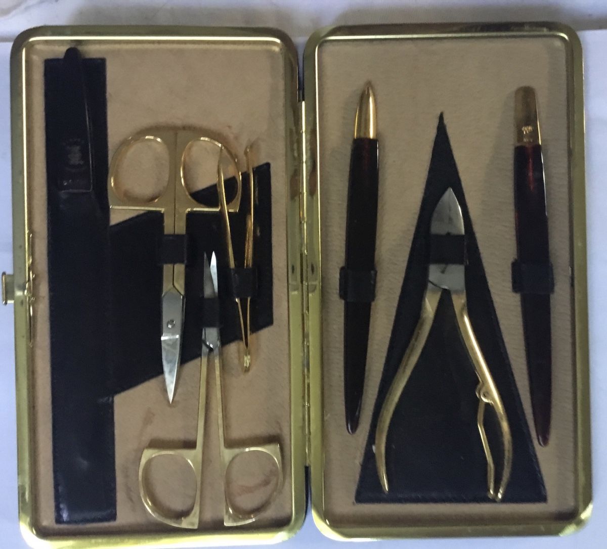 Manicure: Maniküre Set Solingen vergoldet – Usato da Schlieren venduto da Jeajet 9